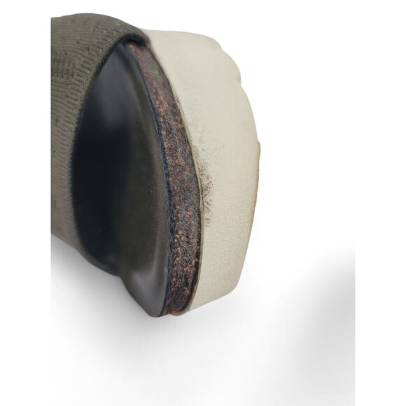 OTBT‎ Gravity Platform Sandals Womens 8.5 Chunky Knit Slides Comfort Wedge Shoes - Picture 8 of 9